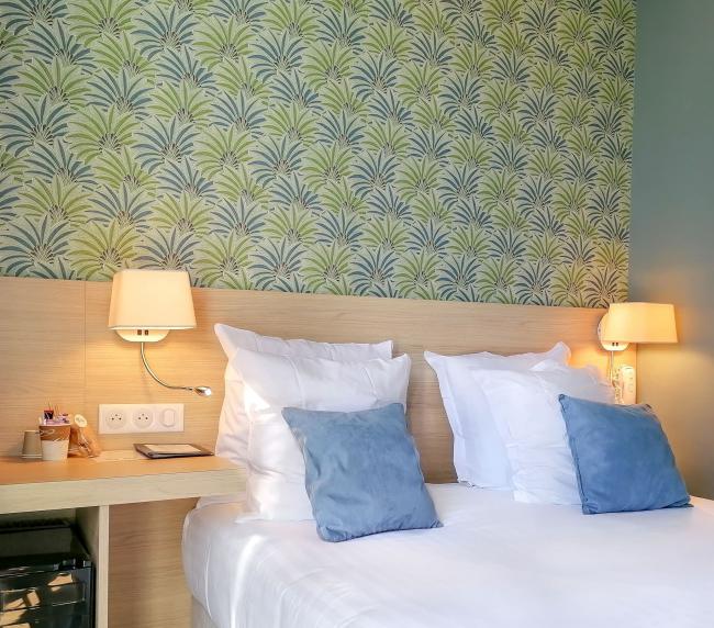 AMMI Hôtel du Centre Nice - Kleines Standard-Doppelzimmer - günstiges Zimmer in der Nähe des Bahnhofs