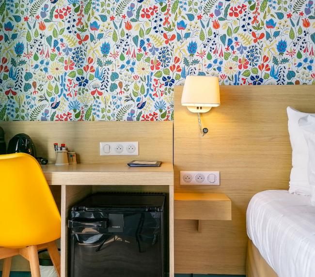 AMMI Hôtel du Centre Nice - Superior - Zimmer mit Nespresso, Wasserkocher & Minikühlschrank