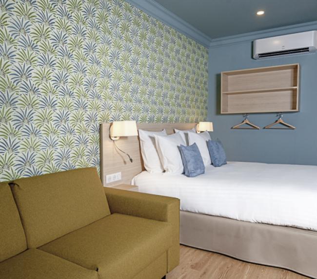 AMMI Hôtel du Centre Nice - Zimmer Junior Suite für Familien bis zu 4 Personen