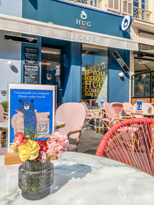 Hôtel de France Nice - HUG café Nice - coffee shop