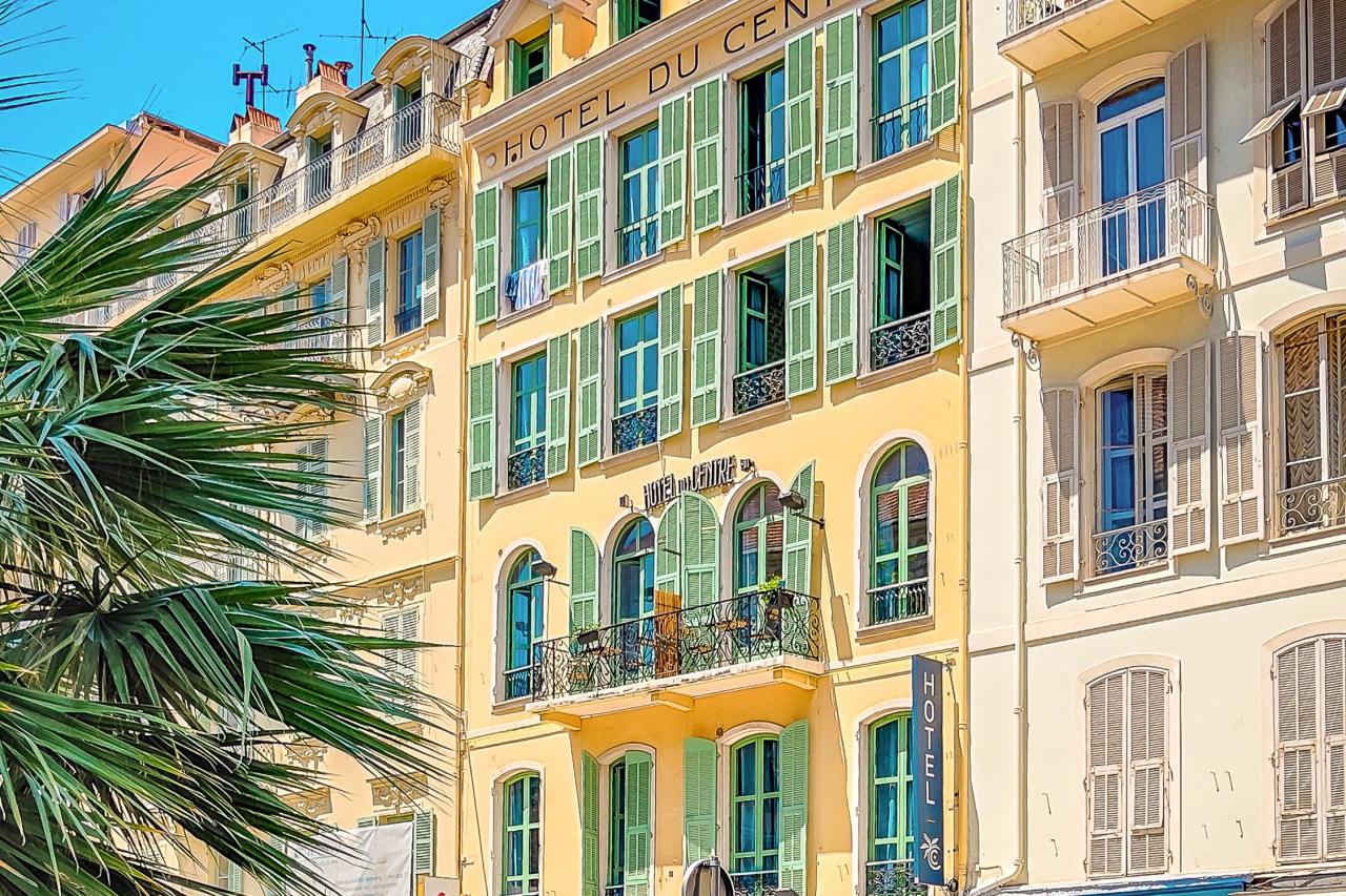 Hôtel du Centre Nice - belle facade