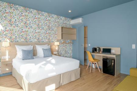 Hôtel du Centre Nice - Camera da letto con ufficio - spazio di lavoro