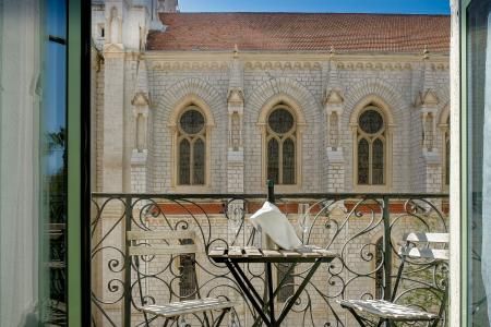 Hôtel du Centre Nice - Chambre - Balcon avec table