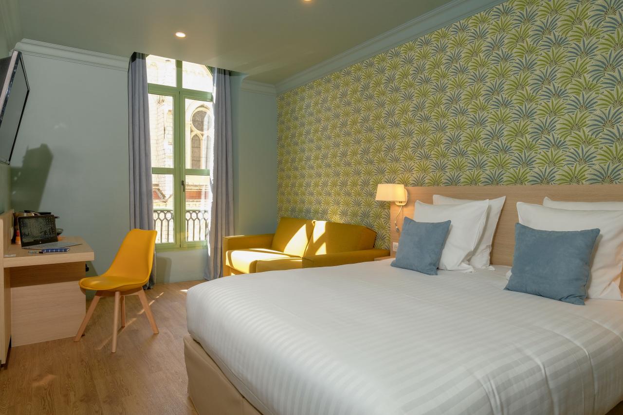 Hôtel du Centre Nice - Hôtel avec Chambres 1 à 4 personnes