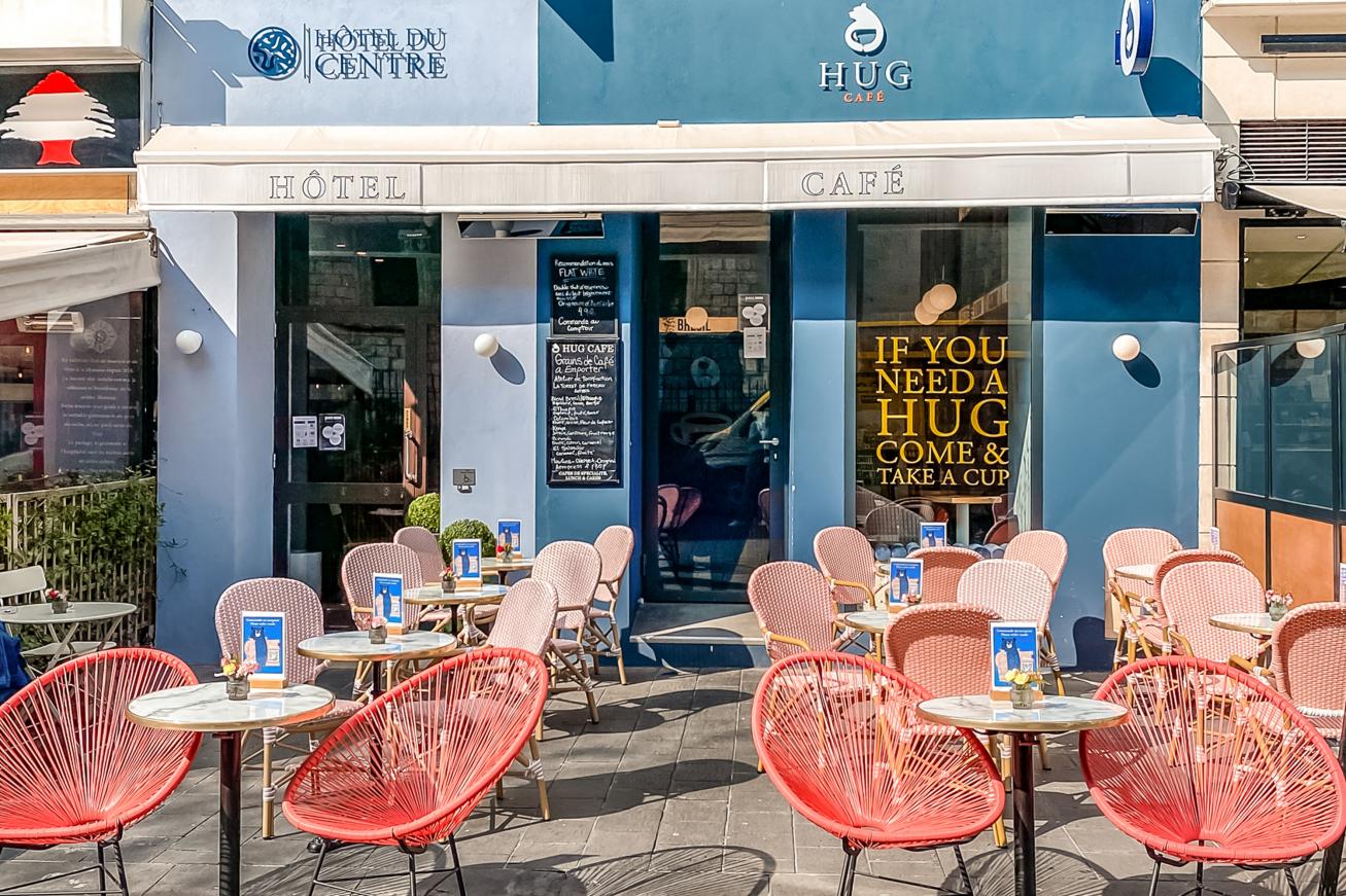 Hôtel du Centre Nice - Schönes Hotel im Stadtzentrum mit Cafeteria